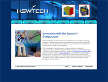 Tablet Screenshot of hswtech.com